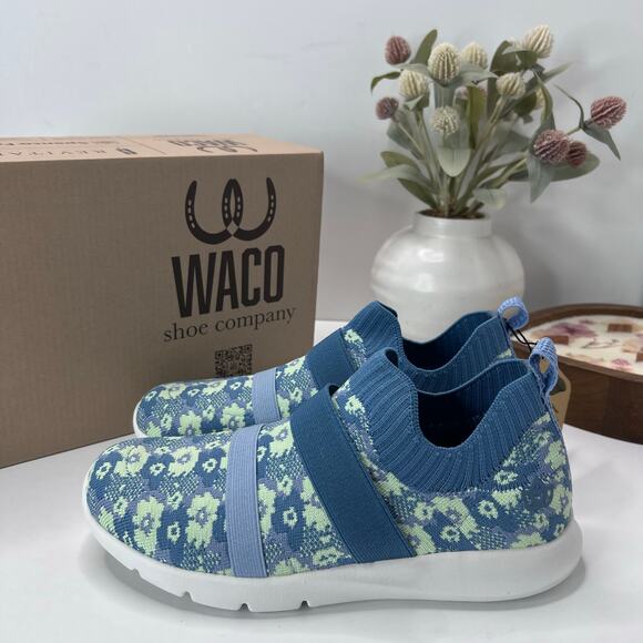 Amazon.com: Spenco Women Waco Spenco Karma Stretch Knit Slip-On Sneaker Bluestone Women\'s 6D Tried On
